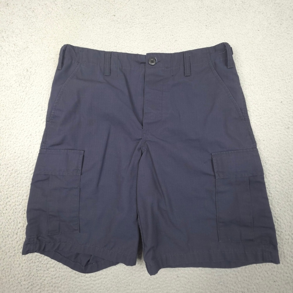 Tru Spec Shorts Men 36 x 9.5" Navy Tactical Cargo Ripstop Work Military Utility